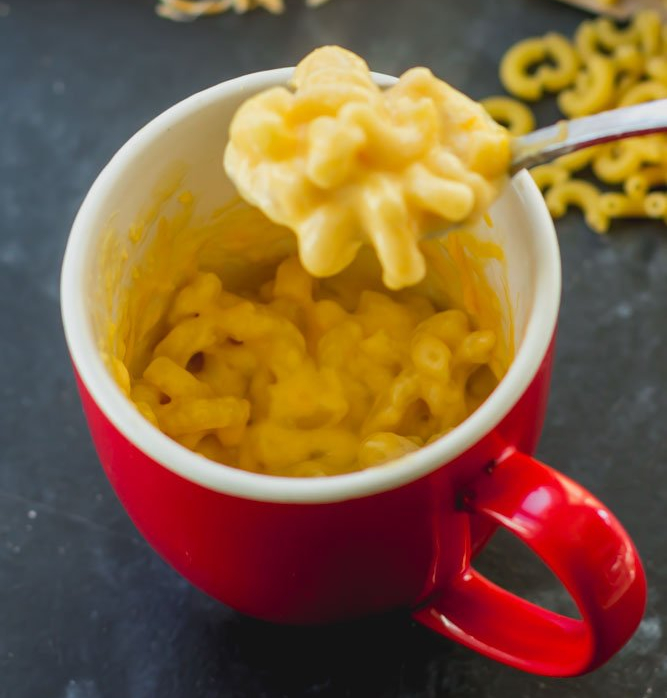 Mac and Cheese in Mug